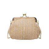 Summer Women Lady Wild Mini Square Straw Bag Messenger Bag