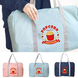 Food Print Carry on Bags Organizer Toiletries Storage Accessories Bag