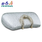 Crystal Stones Evening Bag Women Party Clutch Wedding Purses