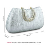 Crystal Stones Evening Bag Women Party Clutch Wedding Purses