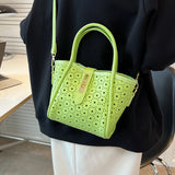 Hollow Wing Shoulder Bag Summer Bucket Purse Handbag