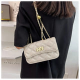 Rhombic Lattice Chain Bag Small Square Messenger Women's Bag