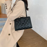Chain Women's Handbag Small PU Leather Shoulder Bag