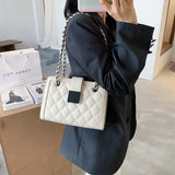 Chain Women's Handbag Small PU Leather Shoulder Bag