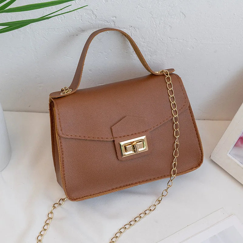 Chain Bag Women's Crossbody Bag Mobile Phone Pocket Casual Messenger Bag