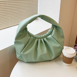 Women's PU Leather Shoulder Bag Hand High Short Handbags