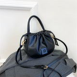 Women's PU Leather Bucket Bag Shoulder Messenger Bags