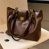 Large Women's Shoulder Bag with High Capacity