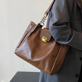 Large Women's Shoulder Bag with High Capacity