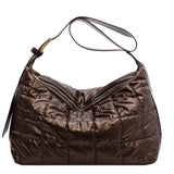 Large Women's Shopping Bag Texture Messenger Bags