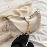 Large Texture Messenger Bag for Women Retro Shoulder Tote