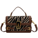 PU Crossbody Bag Women's Shoulder Bag Square Messenger Bag