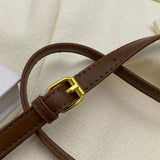 PU Crossbody Bag Women's Shoulder Bag Square Messenger Bag