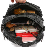 Women's PU Leather Shoulder Bag Crossbody Phone Wallet Multifunction Belt Bag