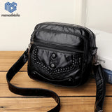 Women's PU Leather Shoulder Bag Crossbody Phone Wallet Multifunction Belt Bag