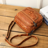 Women's PU Leather Shoulder Bag Crossbody Phone Wallet Multifunction Belt Bag