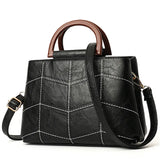 Women Leather Bags Set PU Handbag