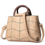 Women Leather Bags Set PU Handbag