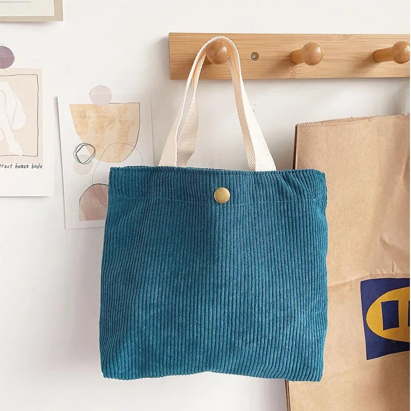 Canvas Tote Bag Lunch Bag Food Portable Small Lunchbox Bag