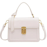 Solid Messenger Bag PU Women's Crossbody Bag