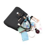 Imitation Brands PU Leather Tote Bags High-capacity Shopper Travel Purses