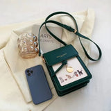 Women Shoulder Bag Messenger Large-capacity Touch Screen Phone Wallet