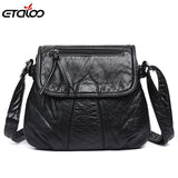 Women's PU Leather Handbags Top-handle Shoulder Bag