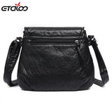 Women's PU Leather Handbags Top-handle Shoulder Bag