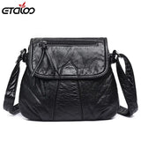 Women's PU Leather Handbags Top-handle Shoulder Bag