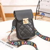 Embroidered Mini Cross-body Bag for Women
