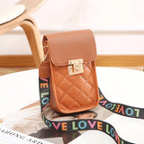 Embroidered Mini Cross-body Bag for Women