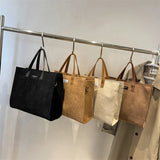 Office Women Shoulder Crossbody Bag Vintage Shopper Totes