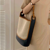 Women's Casual Tote Bag Large Capacity Travel Bucket Bag