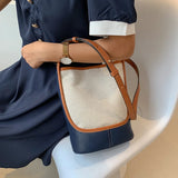Women's Casual Tote Bag Large Capacity Travel Bucket Bag