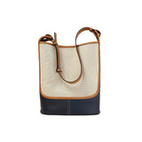 Women's Casual Tote Bag Large Capacity Travel Bucket Bag