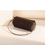 Cylinder Crossbody Bag for Women Versatile Shoulder Handbag