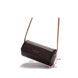 Cylinder Crossbody Bag for Women Versatile Shoulder Handbag