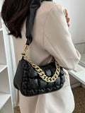 Thick Chain Shoulder Bag Underarm Crossbody Female Bags