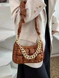 Thick Chain Shoulder Bag Underarm Crossbody Female Bags