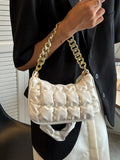 Thick Chain Shoulder Bag Underarm Crossbody Female Bags