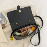 Women Shoulder Bags Shopping Bag PU Leather Solid Chain Handbags