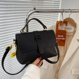 Women Shoulder Bags Shopping Bag PU Leather Solid Chain Handbags