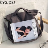 Canvas Crossbody Shoulder Bag for Women