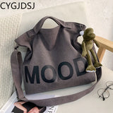 Canvas Crossbody Shoulder Bag for Women