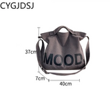 Canvas Crossbody Shoulder Bag for Women