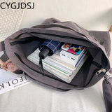 Canvas Crossbody Shoulder Bag for Women