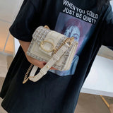 Women's Imitation Brands Chain Flap Small Square Bag