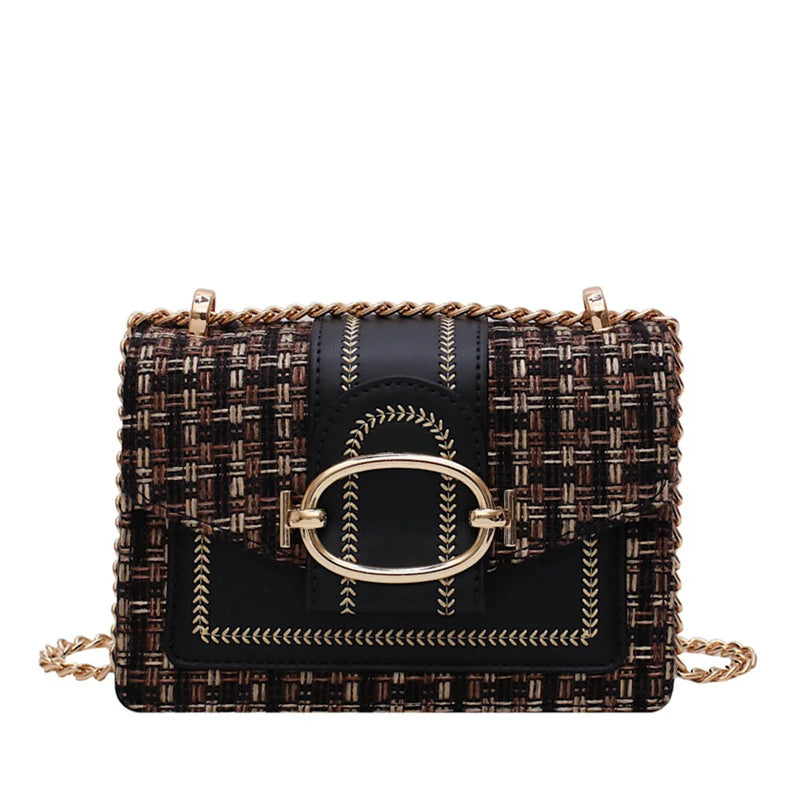 Women's Imitation Brands Chain Flap Small Square Bag