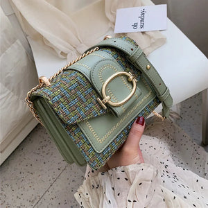 Women's Imitation Brands Chain Flap Small Square Bag