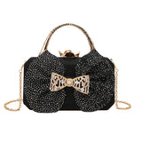 Sequined Clutch Bowknot Wedding Evening Bag